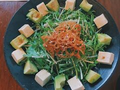 水菜牛油果沙拉-铃木食堂(帽儿胡同店)
