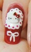 猫猫的主题-Hello Kitty 时尚美甲