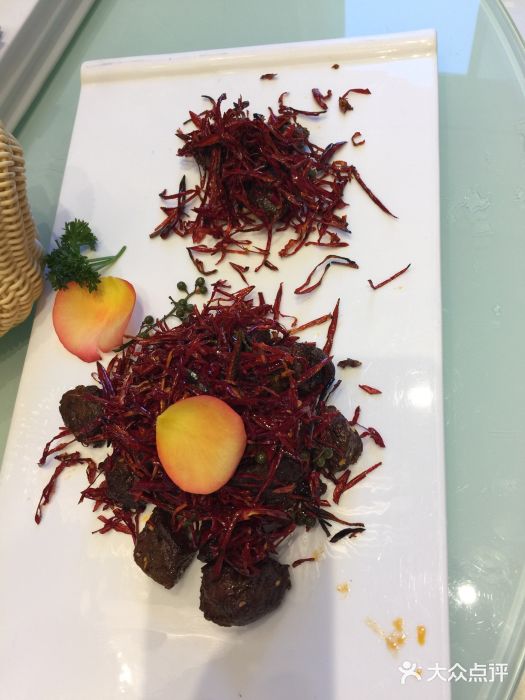 便宜坊(酒仙桥798艺术区店)鲜花椒烹汁小牛肉图片