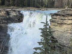 -阿萨巴斯卡瀑布观景点