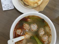 生汆丸子汤-子午路张记肉夹馍(翠华路店)
