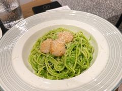 白汁菠菜帶子意粉-源·新派中西餐厅(青蓝山美食一条街店)