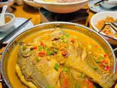 青椒焖鲈鱼-鱼湘汇·湖南土菜·十五周年(龙汇路店)