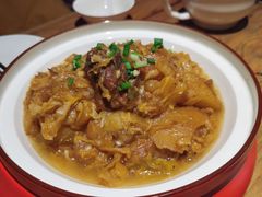 脊骨五花肉烩酸菜-老阿妈蒙古村·蒙古包·草原文化·歌舞表演(老君堂店)