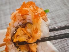 火炙三文鱼卷-活鳗饭·鹅肝范儿(高碑店店)