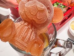 「无限续饮」小熊冻柠茶-领鲜天下·焗海鲜·花胶鸡(天目里店)