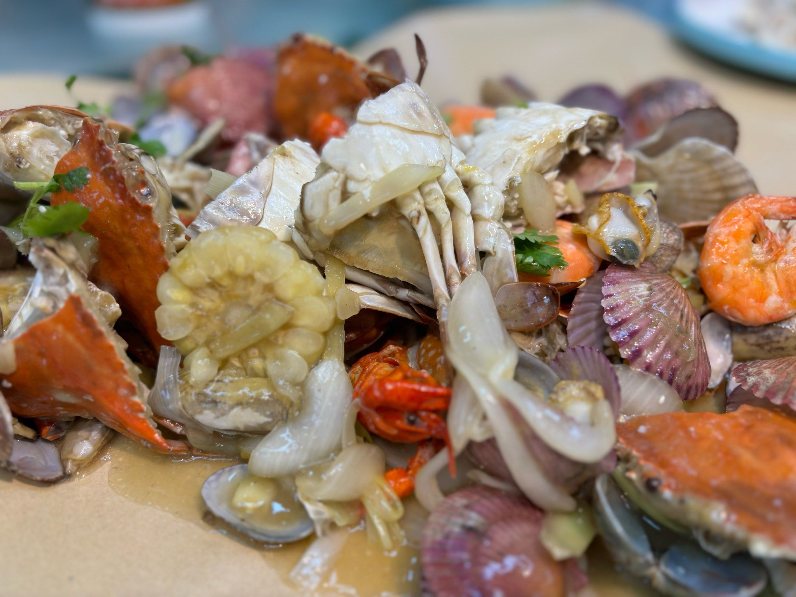 秦皇岛的海鲜大餐