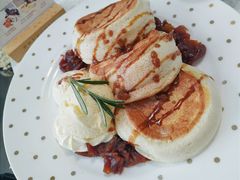 焦糖肉桂苹果舒芙蕾Pancake-娜娜家·Nana's restaurant(国金汇店)