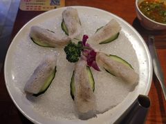 手制竹荪虾滑-云中鱼蒸汽石锅鱼(浦东食品城店)