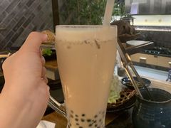 大红袍珍珠奶茶-湊湊火锅·茶憩(东城万达店)