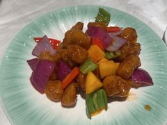 沙律杂果咕噜肉-清心鸡沙田乳鸽店·非遗传承(石溪店)