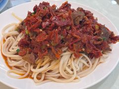 油辣子肉拌面-汗腾格里·风味餐厅(新疆驻京办店)