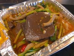锡纸鸭血-百盛烧烤龙虾小酒馆(文富北路店)