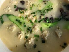 生汆香菜丸子-邢家锅贴老店·非遗·开封菜(金明广场店)