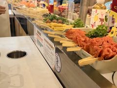 -逸山伍自转小火锅(纺织品店)