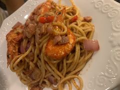 特制香辣虾酱意面-餮熹Tipsea法餐(吉大店)