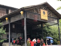 -天门沟九州驿站树上汤泉