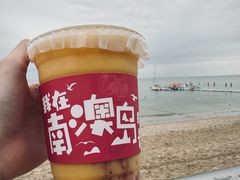 芒果百香果卡士-南澳岛打卡果汁冰公司