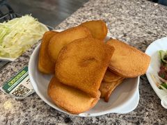 炸窝头片臭豆腐-厚味居炙子烤肉·清真(天桥南纬路店)