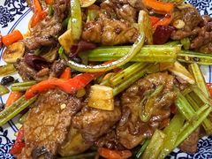 小炒牛肉-北大地皖峰饭馆