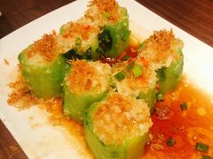 瑶柱蒜蓉蒸丝瓜-大树餐厅(益田假日店)