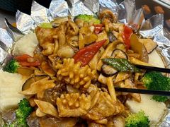 -金沙滩海鲜餐厅·海肠捞饭·手工水饺(梅江龙水园店)