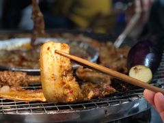烤五花肉-毛小子西昌藿香火盆烧烤(学苑路店)
