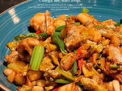 椒香爆牛蛙-华豫川酒家(大卫城店)