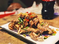 虾菇椒盐-夜猫子串吧·龙虾.江西小炒(万塘路店)