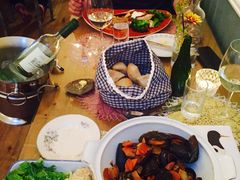 Blue&nbsp;mussuls&nbsp;和&nbsp;Red&nbsp;fish-Bjargar-stein