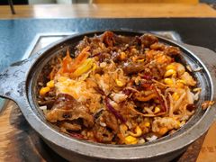 澳洲肥牛石锅拌饭-犟牛家·榴莲烤肉(五棵松店)