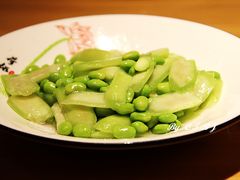 丝瓜炒毛豆-徽味大班(定慧桥店)