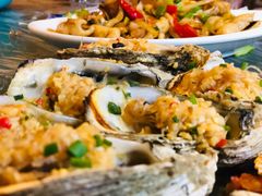炭烤生蚝-覃记海鲜美食餐厅
