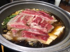 牛肉寿喜锅-九井澤精致料理(金茂店)