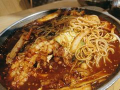 炒鱿鱼-姜虎东白丁烤肉(虹桥天地店)