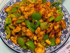 辣子鸡丁-北大地皖峰饭馆