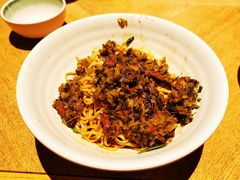 咸菜肉丝葱油拌面-东园小馆·早茶·淮扬小炒(宋夹城店)