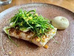 烤海鲈鱼配百里香奶油-BOR Eatery(安福路店)