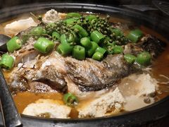 -探鱼·鲜青椒爽麻烤鱼(苏宁广场店)
