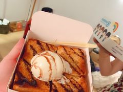 香草冰淇淋厚吐司-阿信厚吐司(曾厝垵店)
