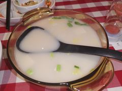 鸡汤小白菜煮榆林豆腐-西贝(上海新梅广场店)