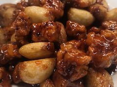 黑蒜子牛肉粒-陈傻子餐厅(世纪都会店)