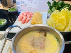 金汤锅-不老仙金汤虾丸火锅