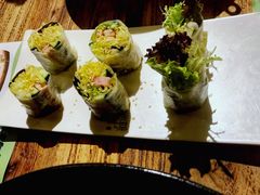 越式猪颈肉米纸卷-喜越泰莱·泰越料理(海逸新天地店)