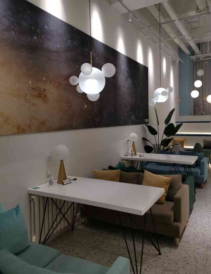 星空咖啡馆cosmos cafe-"坐落在哈西万达后身的小街里,一家网红店,.