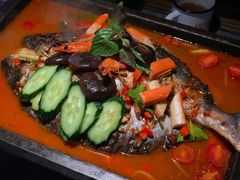 -探鱼·鲜青椒爽麻烤鱼(天河优托邦店)
