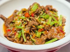 小炒秦川黄牛肉-奔跑吧陕菜·盛世长安(民乐园万达店)