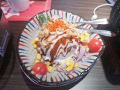 温泉蛋爆浆土豆泥-仙隐小鹿中華の日料(荣民龙首广场店)
