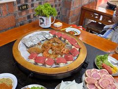 -老姐石板烧烤+铜炭火锅(总店)
