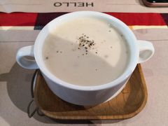 奶油蘑菇汤-遇见西木美式餐厅(体育路店)